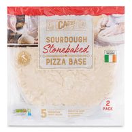 Sourdough Stonebaked Pizza Base 360g 2 Pack Carlos